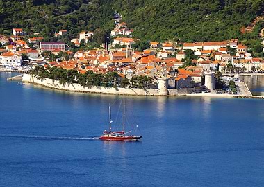 Crotia Along the Coast