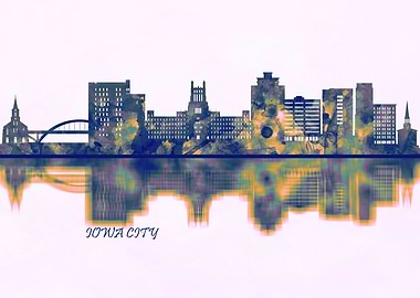Iowa City Skyline