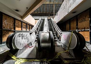 Disused Escalator