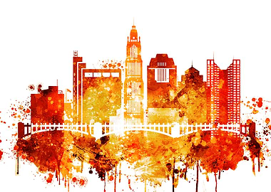 Columbus Ohio Skyline