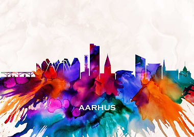 Aarhus Skyline