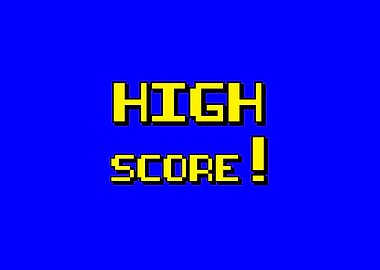 Videogame scr high score y