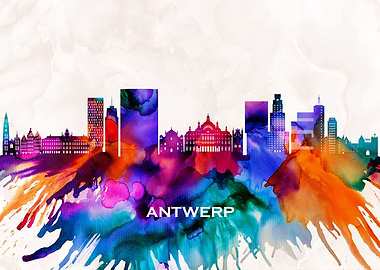 Antwerp Skyline