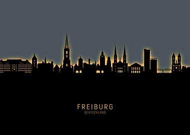 Freiburg Skyline