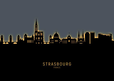 Strasbourg Skyline France