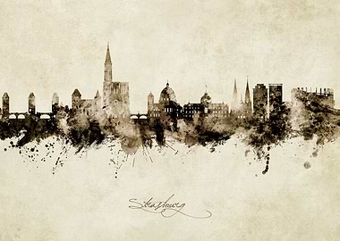 Strasbourg Skyline France
