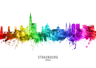 Strasbourg Skyline France