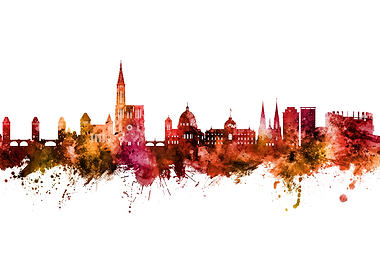 Strasbourg Skyline France