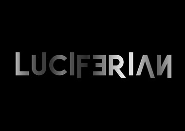 Luciferian in silver metal