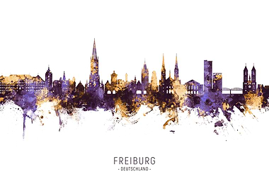 Freiburg Skyline