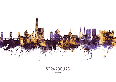 Strasbourg Skyline France