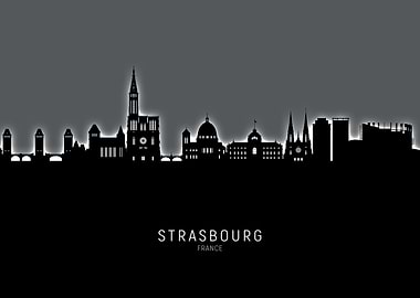 Strasbourg Skyline France