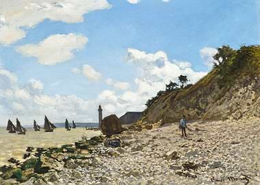 The Beach at Honfleur