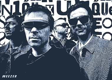 Weezer Poster Artwork