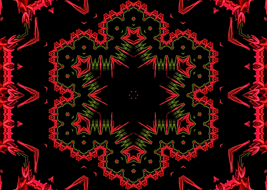 Hexagram Mandala Vibration