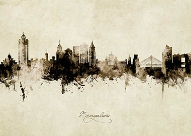 Bengaluru Skyline India