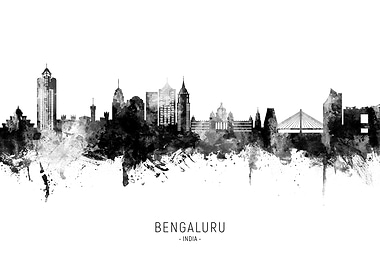 Bengaluru Skyline India