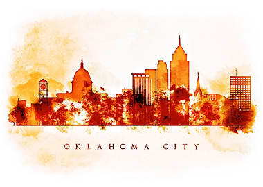 Oklahoma City Skyline