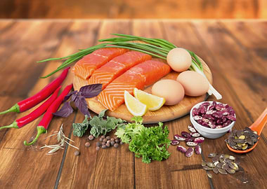 Food Fish Salmon Still Lif