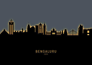 Bengaluru Skyline India