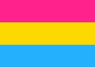 Pansexual pride flag