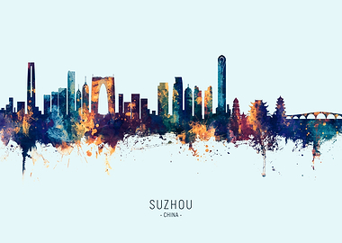 Suzhou Skyline China