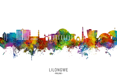 Lilongwe Skyline Malawi