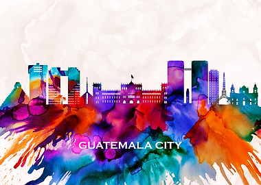 Guatemala City Skyline