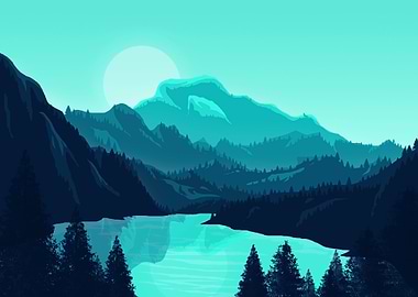 Landscape Poster