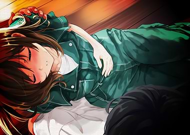 Anime Deep Blue Sky Pure