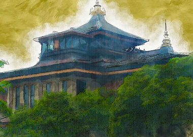 Temple wallpaper