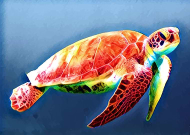 Colorful Turtle