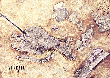 Venezia map