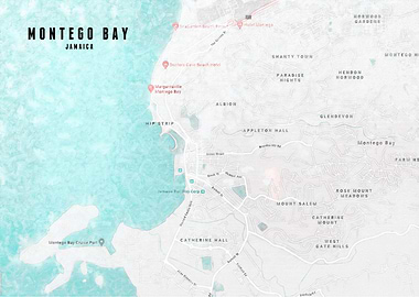 Montego bay map
