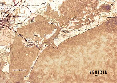 Venezia map