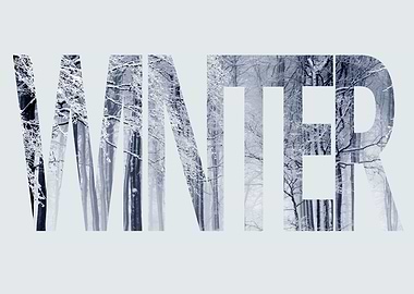 Winter Double Exposure