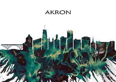 Akron Skyline