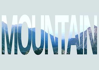 Mountain Double Exposure