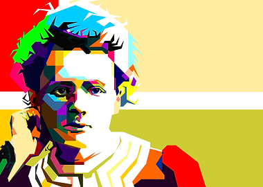 Sciencetist In Pop Art
