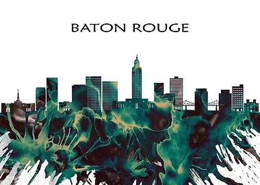 Baton Rouge Skyline