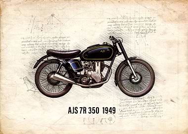 AJS 7R 350 1949