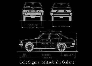 Colt Sigma Mitsubishi