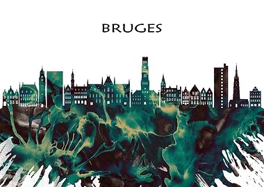 Bruges Skyline