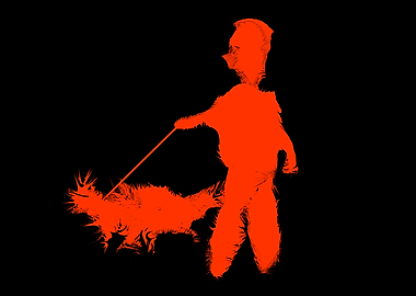 anjing dan majikannya