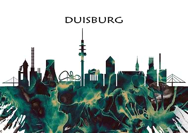 Duisburg Skyline