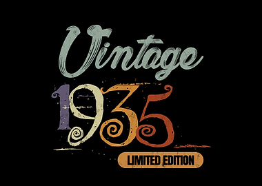 1935 Vintage Birthday Gift