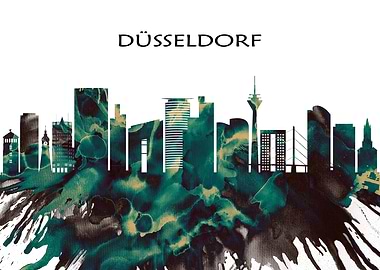 Dusseldorf Skyline