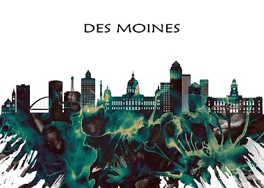 Des Moines Skyline