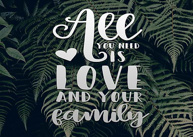 All You Need Is Love