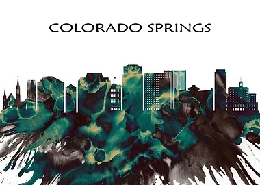 Colorado Springs Skyline